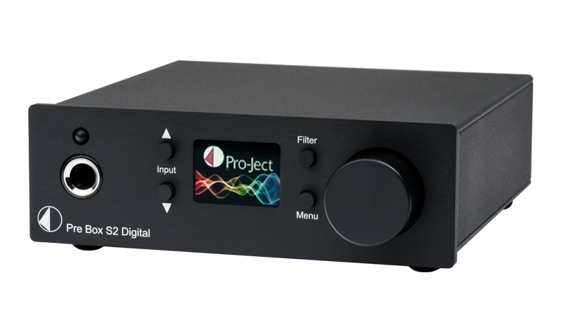 Pro-Ject Pre Box S2 Digital Pre-Amp Black