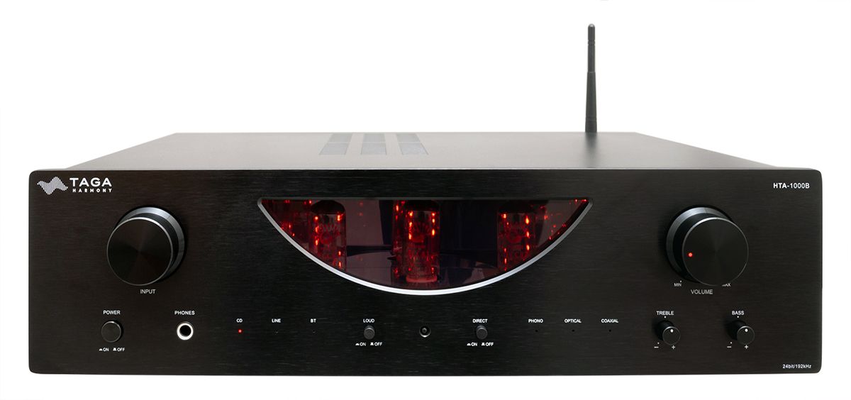 Taga HTA-1000B Hybrid Integrated Amplifier with MM Phono, Bluetooth and 24bit DAC 