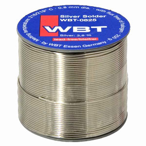 WBT Silver Solder - Lead-Free 0825 - 0.8 mm - 250 g