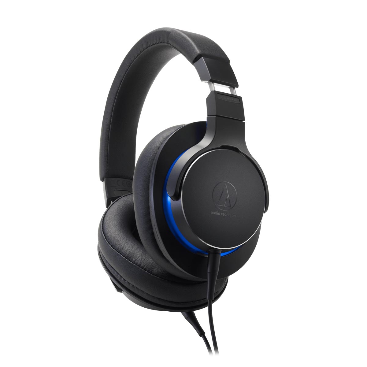 Audio Technica ATH MSR7b Headphones with balanced cable, black 