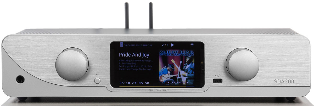 Atoll SDA 200 Signature Netzwerk-Streamer, Vollverstärker, Bluetooth 