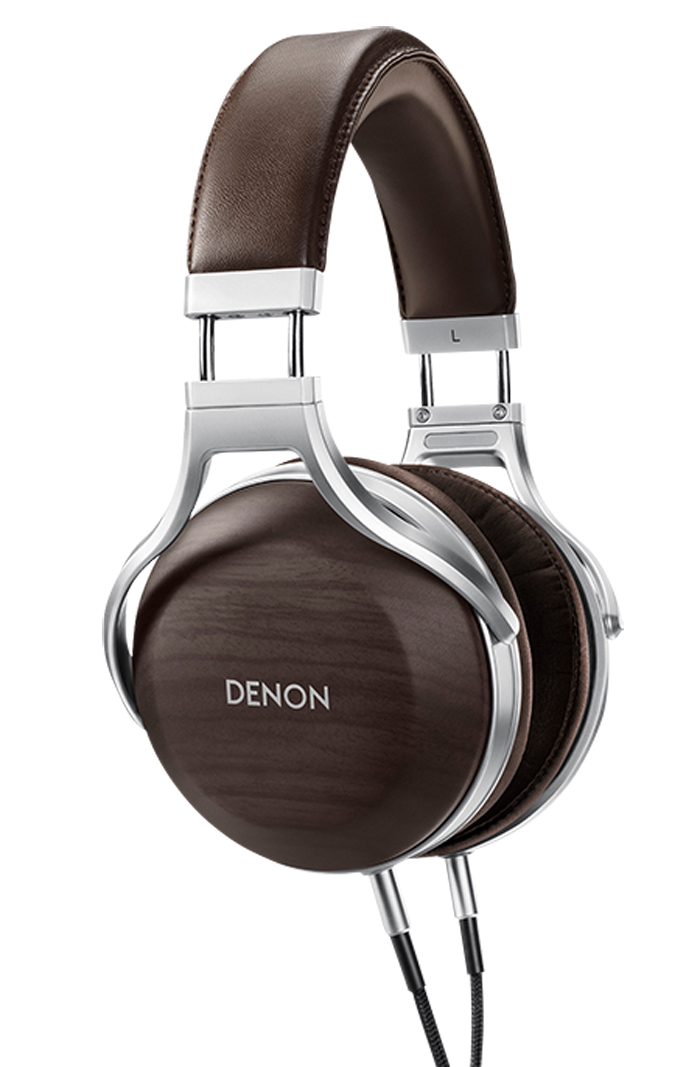 Denon AH-D5200 Premium Kopfhörer schwarz/silber 