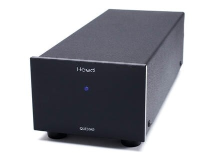 Heed Questar MC Phono-Vorverstärker mit X-PSU Basis Netzteil, schwarz 