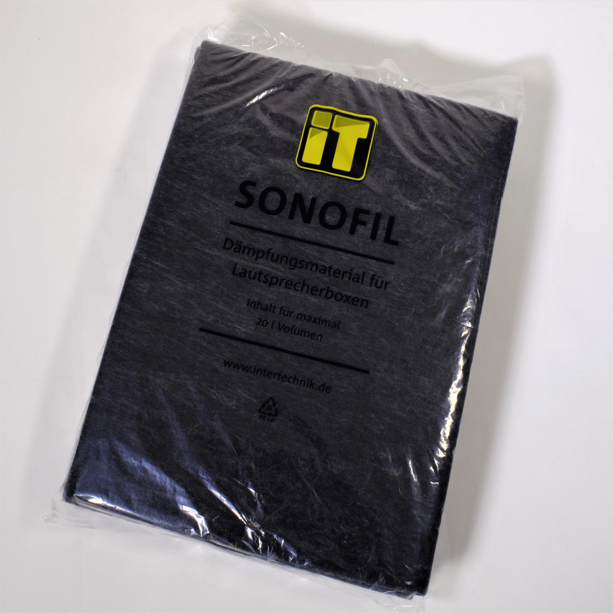 IT Sonofil Polyester 2x (500x350x40MM) schwarz