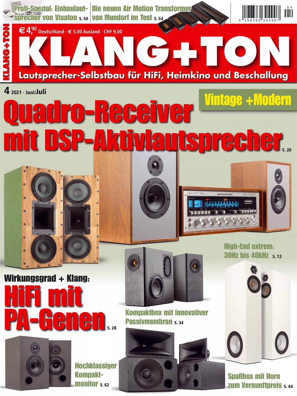 Klang + Ton Zeitschrift 2021 