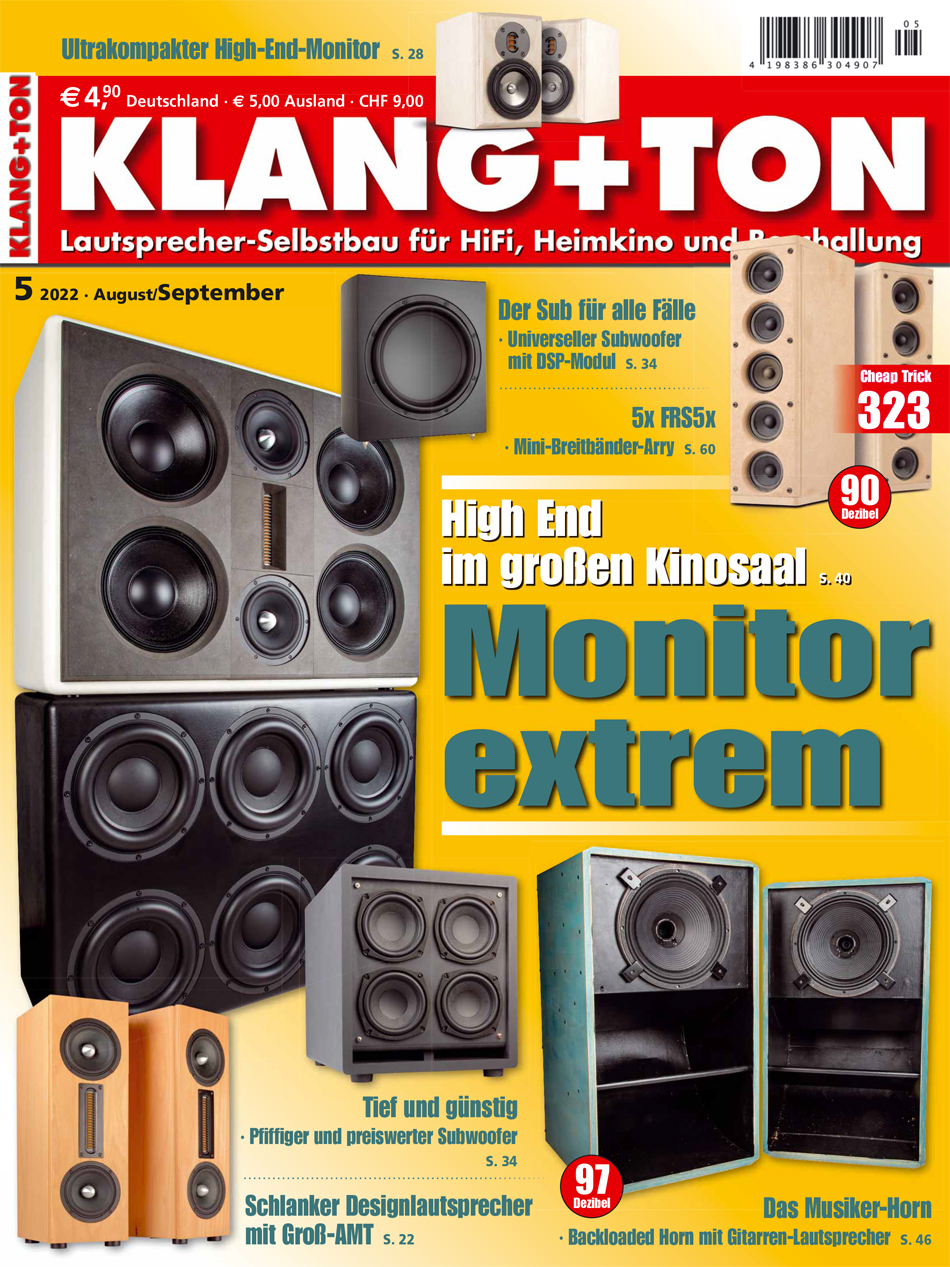 Klang + Ton Zeitschrift 2022 Ausgabe 5