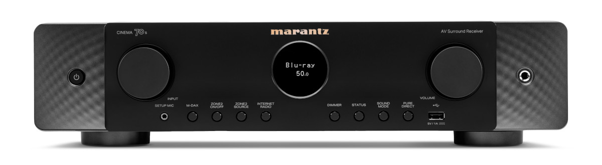 Marantz Cinema 70S AV-Receiver 7.2 8k Ultra HD mit Heos, Airplay2 und Alexa 