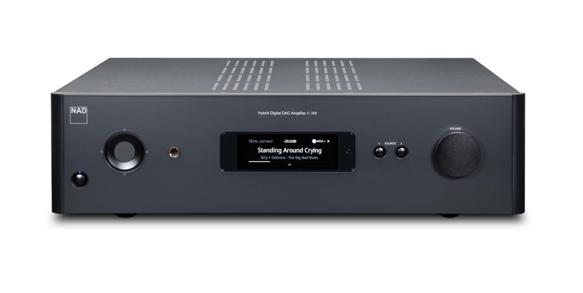 NAD C 399 Hybrid Digital Integrated Amplifier with DAC, graphite 