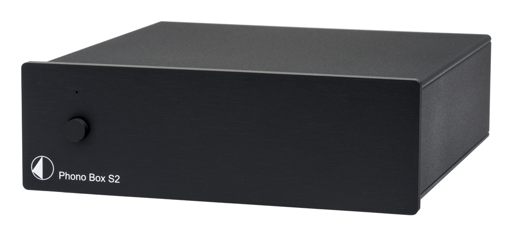 Pro-Ject Phono Box S2 MM/MC Phono-Vorverstärker schwarz