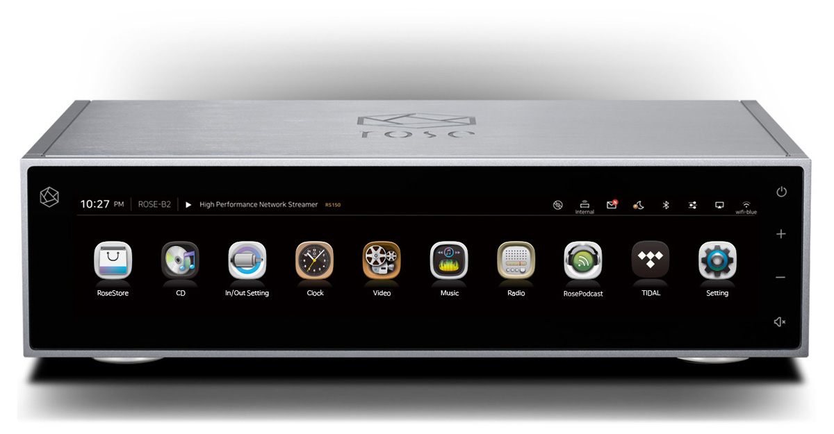 Rose RS-150B High-End Networkplayer with DAC 