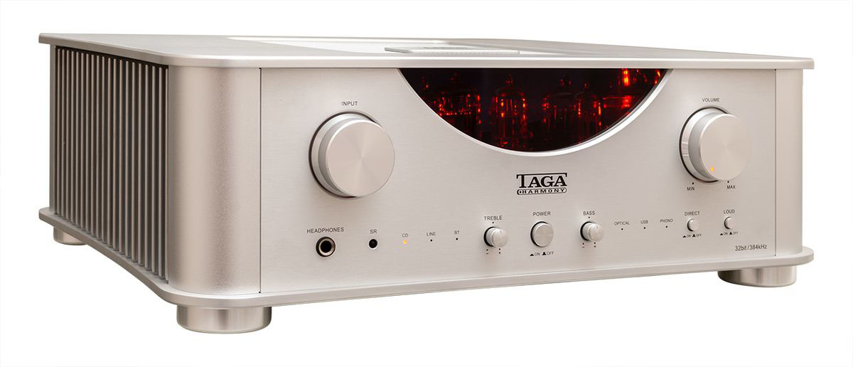 Taga HTA-2000B V.2 Hybrid Amplifier Bluetooth with MM/MC Phono and 32bit DAC silver