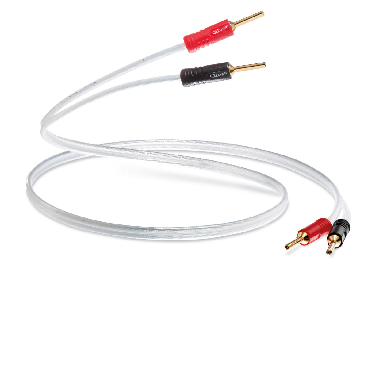 QED Performance XT25 Speaker-Cable 2,5 MM, Pre-Terminated with Bananas Forte 2 x 3 mtr.