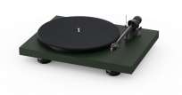 Pro-Ject Debut Carbon DC EVO turntable with Ortofon 2M Red satin green