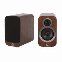 Q-Acoustics 3010i Compact Bookshelf Speaker walnut