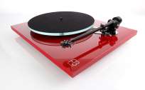 Rega Planar 3 turntable with RB 330 Tonearm higl. red with Exact MM