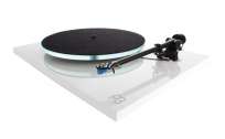 Rega Planar 3 turntable with RB 330 Tonearm higl. white with Exact MM