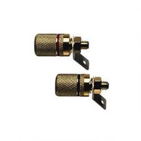 IT Solid Terminal 10 MM Gold Plated, Set of 2 pieces 