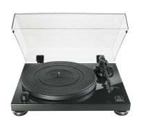 Audio Technica AT LPW50 PB Turntable with MM-Cartridge and Phono-Stage, black 