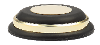 Audio Selection Gummidämpfer mit Ring 75 mm gold