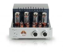 Cayin MA-80 Plus Selection tube integrated amplifier EL 34 aluminium front silver 