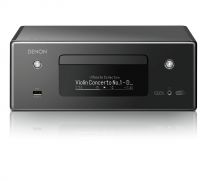 Denon RCD-N11 DAB  Netzwerk-Receiver mit Bluetooth und CD-Player schwarz
