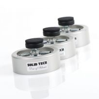 Solid Tech Disk of Silence Set of 3 SILVER 15-35 KG