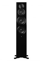 Dynaudio Focus 50 aktive kabellose Stand-Lautsprecher hochglanz schwarz