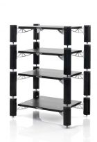 Solid Tech Hybrid Rack 4 Shelfs black/silver