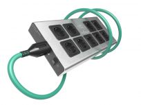 Isotek V5 Corvus Power Socket, 9 output sockets incl. EVO3 Initium Power Cable C13 