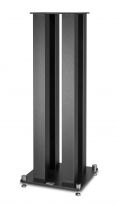 Music Tools CLASSIC Heavy Speaker-Stands, black 67cm black/silver