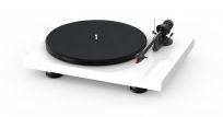 Pro-Ject Debut Carbon DC EVO turntable with Ortofon 2M Red high gloss white