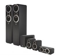 Q-Acoustics 3050i Heimkinoset 5.1 incl. Aktiv-Subwoofer 3060s schwarz