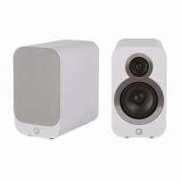 Q-Acoustics 3010i Compact Bookshelf Speaker, white (checked return) 