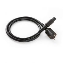 QED XT5 Power-Cable C13, black 1,0 mtr.