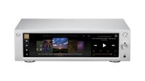 Rose RS-201E Network-Player with Amplifier, silver 