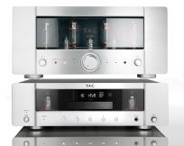 T.A.C. K 35 Tube Amplifier and C 35 Tube CD-Player, silver 