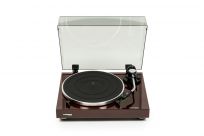 Thorens TD 204 Turntable with mit MM Phono-preamplifier high gloss walnut