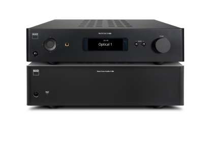 NAD Set C 298 Stereo Power Amplifier and C 658 BluOS Streaming DAC 