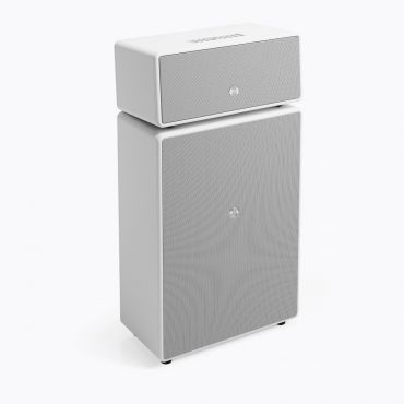 Audio Pro Drumfire II Zweiteiliger Multiroom-Lautsprecher weiss