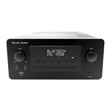 Blue Aura Blue-1 Midi – Vollverstärker mit CD-Player, DAB+, FM und Bluetooth 