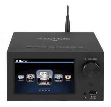 Cocktail Audio X14 Musicserver und Streamer, black 1 TB 2,5 Inch HDD
