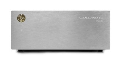 Gold Note PSU-10 power supply for PH-10 phono preamplifier silver
