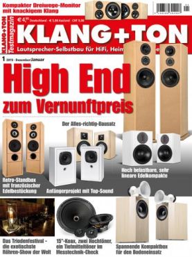 Klang + Ton Zeitschrift 2019 