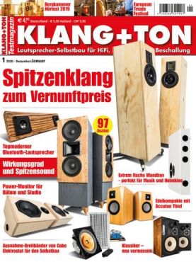 Klang + Ton Zeitschrift 2020 