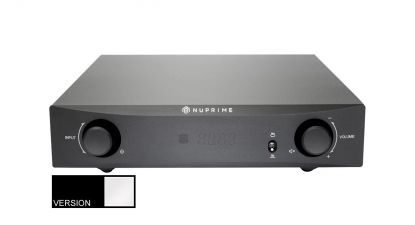 Nuprime IA-9X integrated amplifier with MM phono preamplifier silver