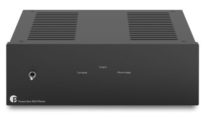 Pro-Ject Power Box RS2 Phono Linear-Netzteil für Phono Vorstufen und Plattenspieler schwarz