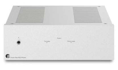 Pro-Ject Power Box RS2 Phono Linear-Netzteil für Phono Vorstufen und Plattenspieler silber