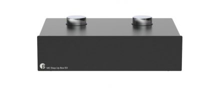 Pro-Ject MC Step Up Box S3 - Step-up Transformator für MC Tonabnehmer schwarz