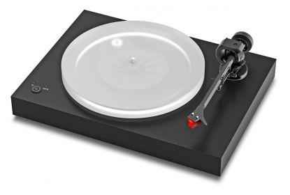 Pro-Ject X2 B (balanced) Plattenspieler mit Ortofon MC Quintet Red Tonabnehmer schwarz matt