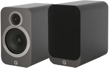 Q-Acoustics 3030i Regal-Lautsprecher, grau (geprüfte Retoure) 